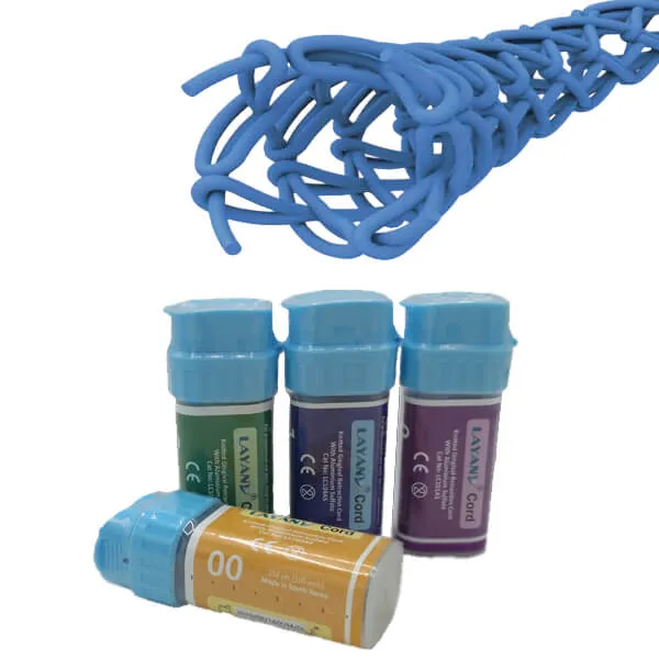 Knitted Gingival Retraction Cord with Aluminum Sulfate #00
