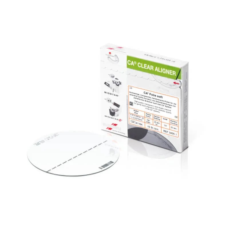 CA Foil Splints, Transparent Aligners 0.5mm (Soft)