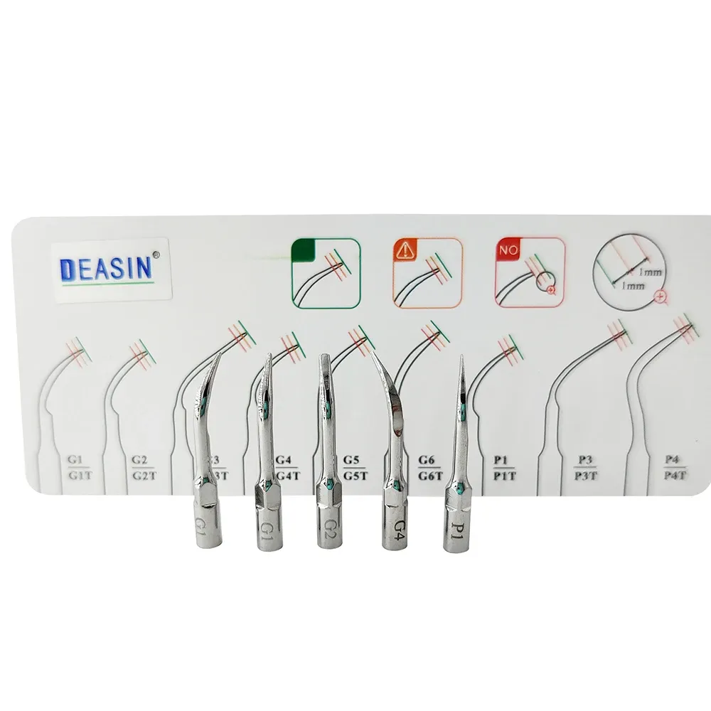 مجموعة رؤوس مقشطة (G1/ G2 /G3/ G4/ P1/P3) لـ (Woodpecker/Demtec/EMS)