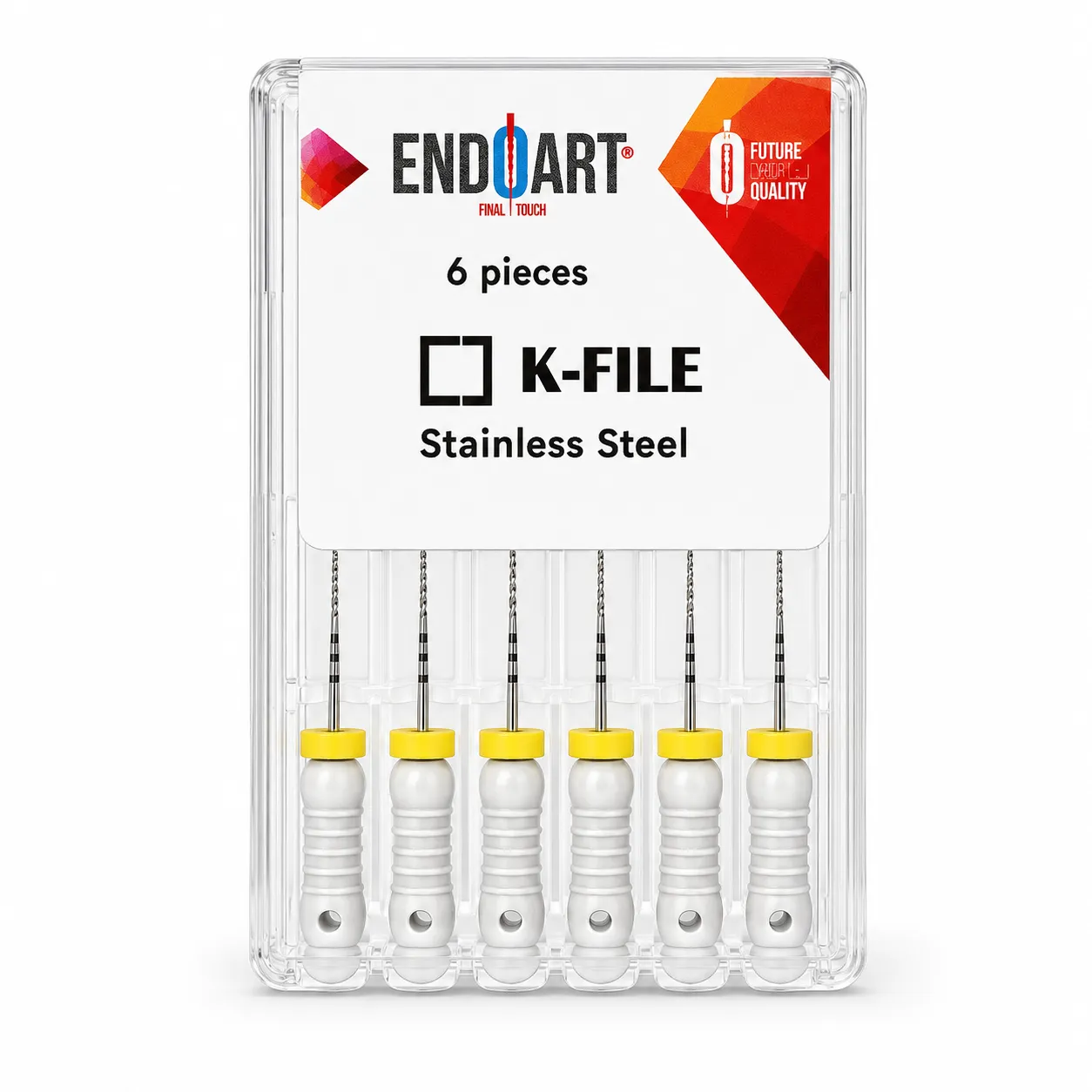 Endo Art K مبرد حجم 25 31mm (عبوة 6)