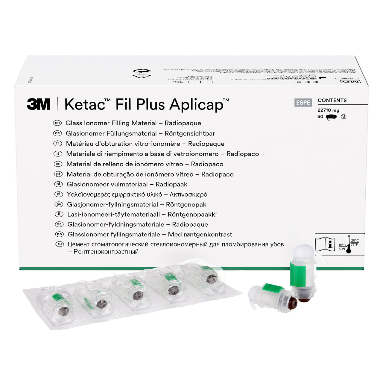 3M Ketac-Fil Plus Aplicap Refill Shade A2 55030