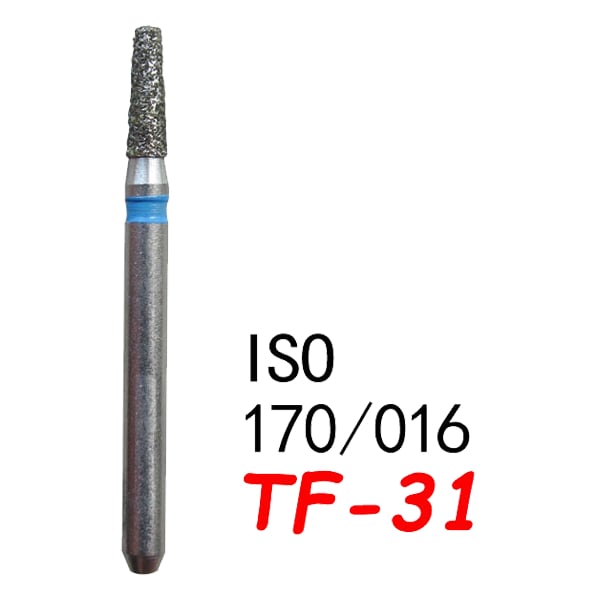 تيبر مستقيم نهاية مسطحة TF-31، قياسية، 170/016