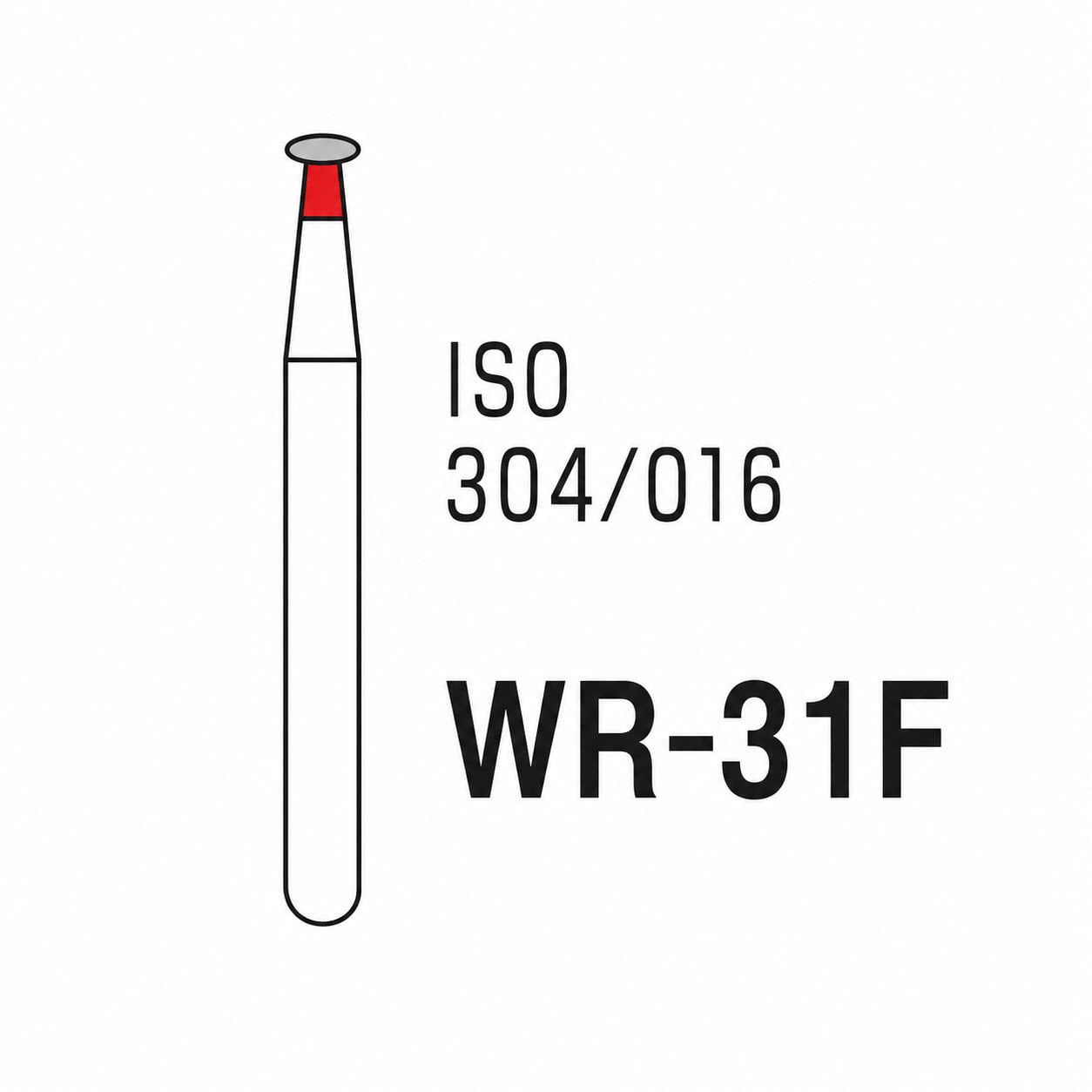 حافة مستديرة لعجلة WR-31F خشونة ناعمة 041/014