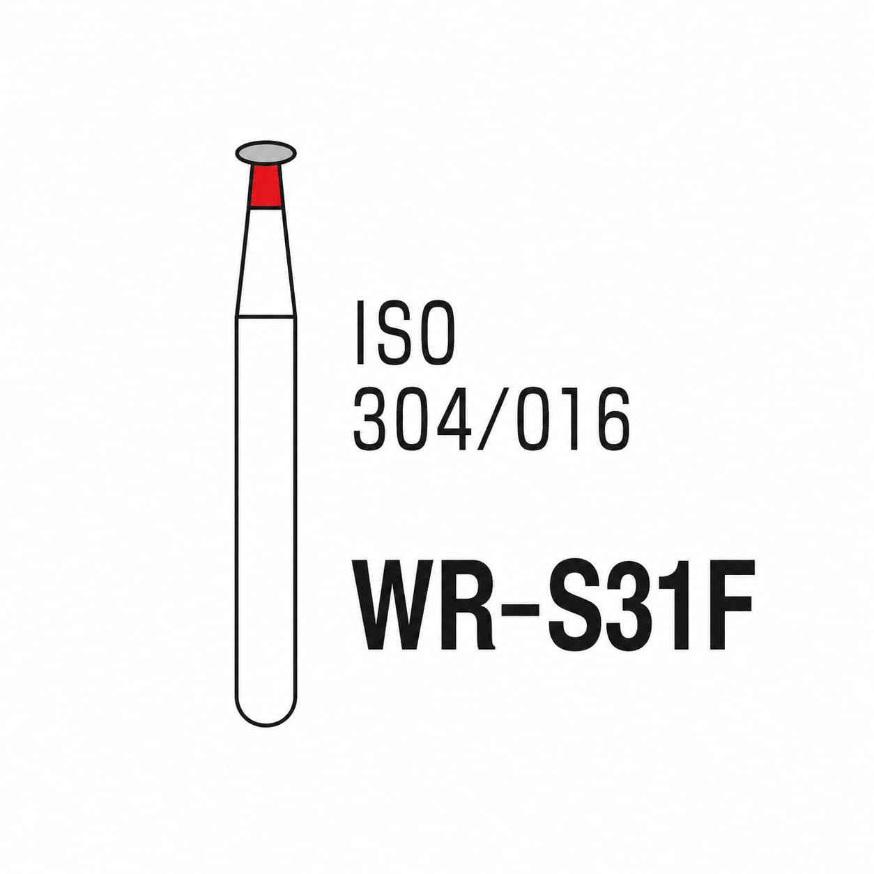 حافة مستديرة لعجلة WR-S31F خشونة ناعمة 041/014