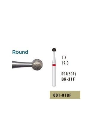 سنبلة ألماسية Br-31F (001-018F)، حمراء