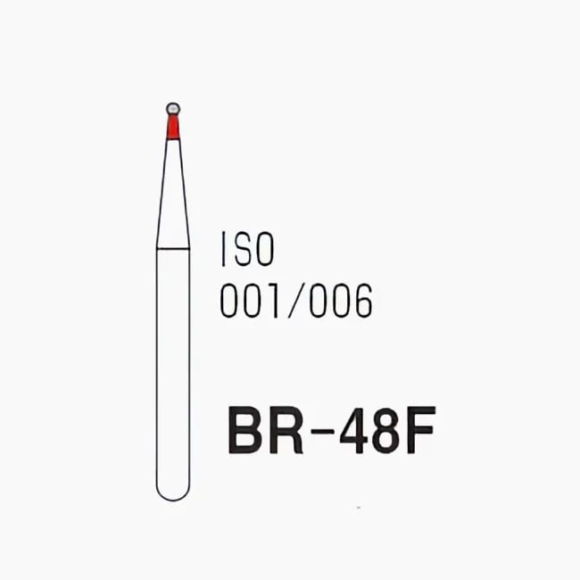 Ball Round End BR-48F, Fine Grit, 001/006