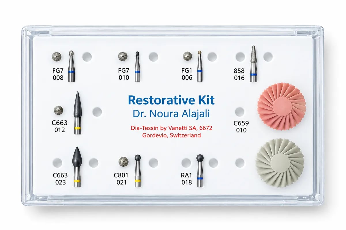 Dr. Norah Alajaji Restorative Kit