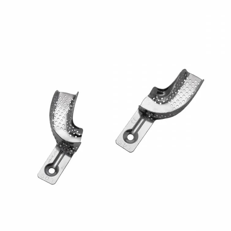 Aluminum Half Impression Trays #4 (Medium)