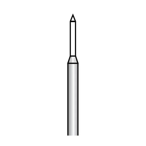 Ash Hi-Di Diamond Burs, Cylinder (129), Medium, FG 010