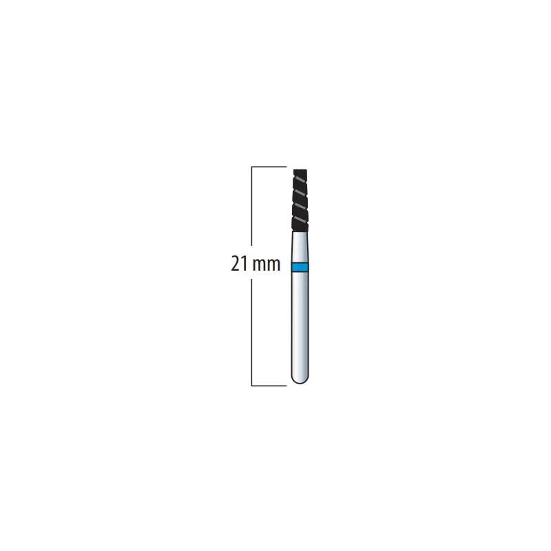 Diamond Burs, FG 0Truncated Cone (Spiral Groove), FG 171B-014, Medium