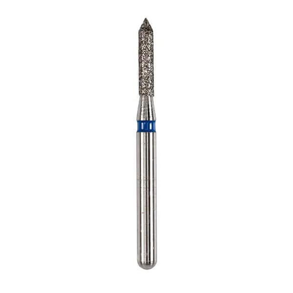 Diamond Bur, FG 012, Medium, Torpedo ISO #129