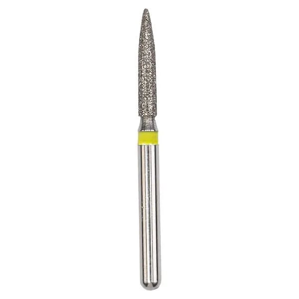 Diamond Bur, FG 012, X-Fine, Flame ISO #249