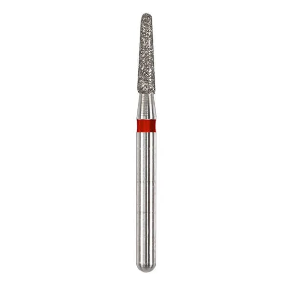 Diamond Bur, FG 014, Fine, Cone Round End ISO #222
