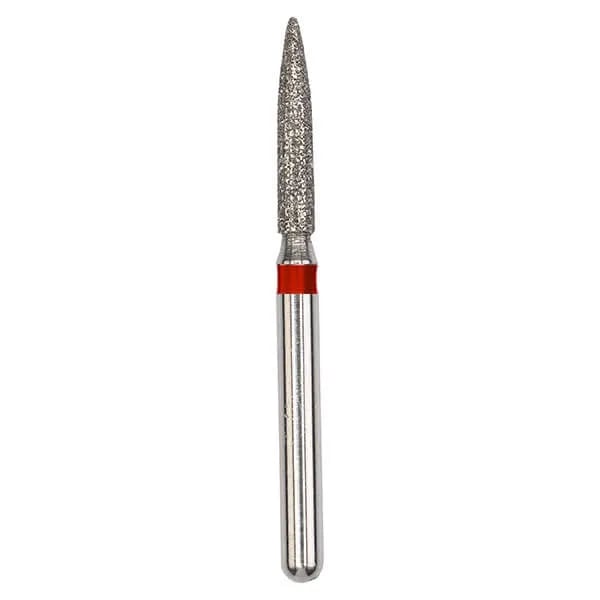 Diamond Bur, FG 014, Fine, Flame ISO #249