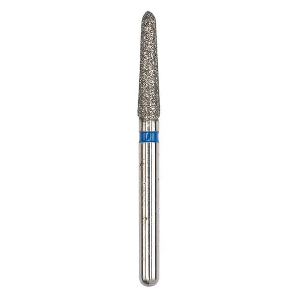 Diamond Bur, FG 021, Medium, Torpedo ISO #298