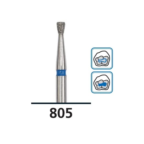 Inverted Cone Diamond Burs G805, Coarse Grit, FG-018