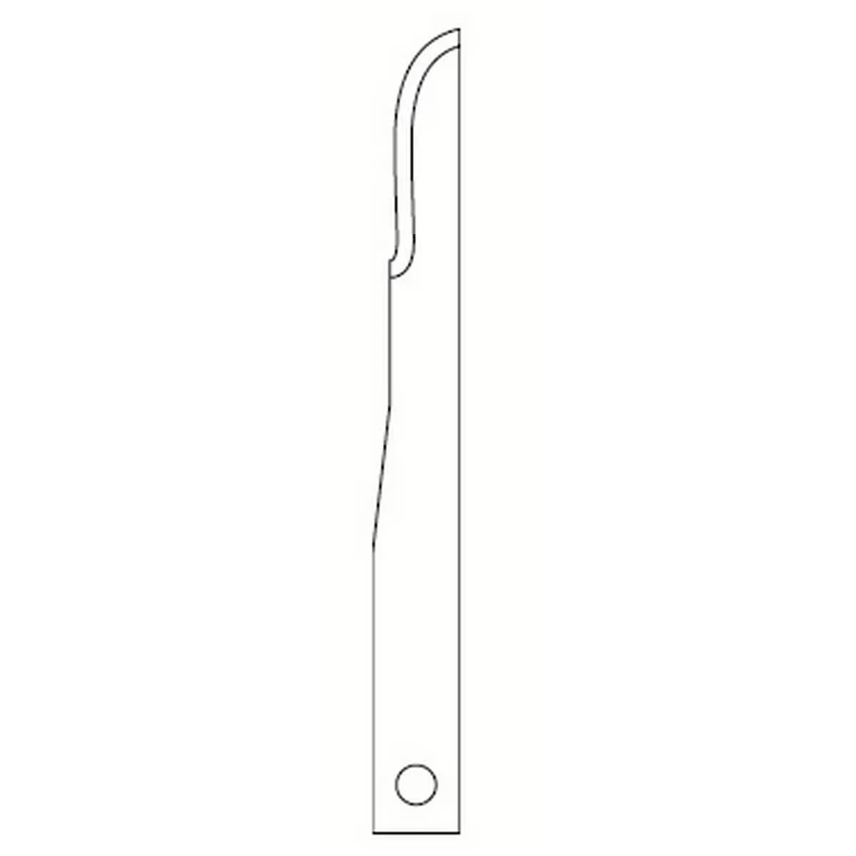 Micro Blades Sterile N.67, 25 Pcs