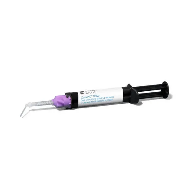 Core-X Flow, Core Building and Endo Post Cement Syringes