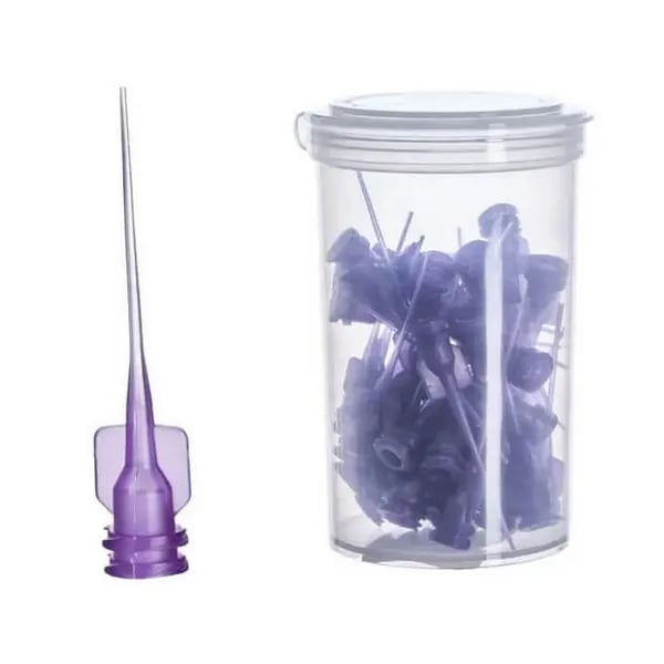 Capillary Tips 0.36 mm (0.014"), Evacuate Canals, Luer-Lock