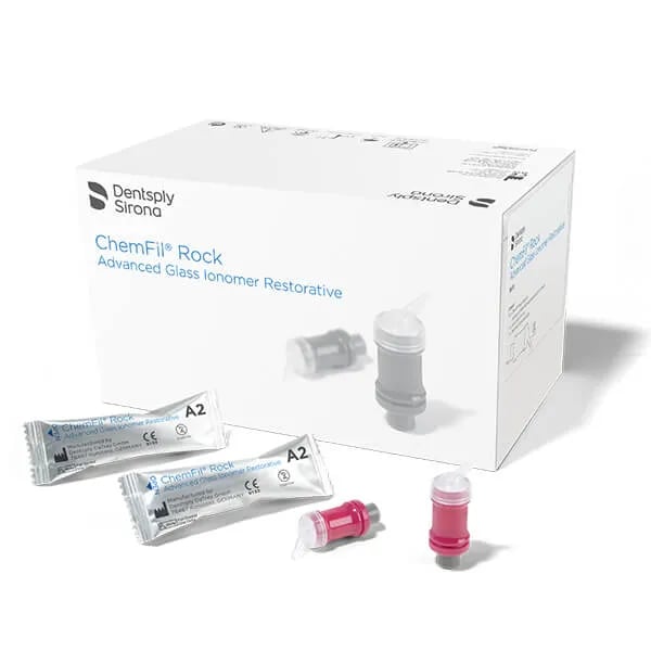 ChemFil Rock, Glass Ionomer Filling, Capsules, A2 Refill