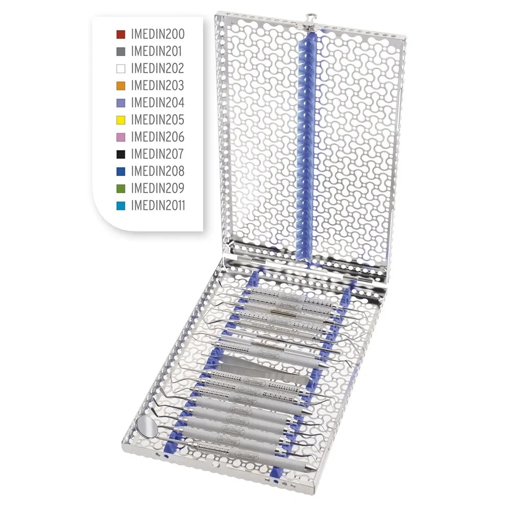 IMS Infinity Cassette DIN 20 Instruments, Ocean Blue